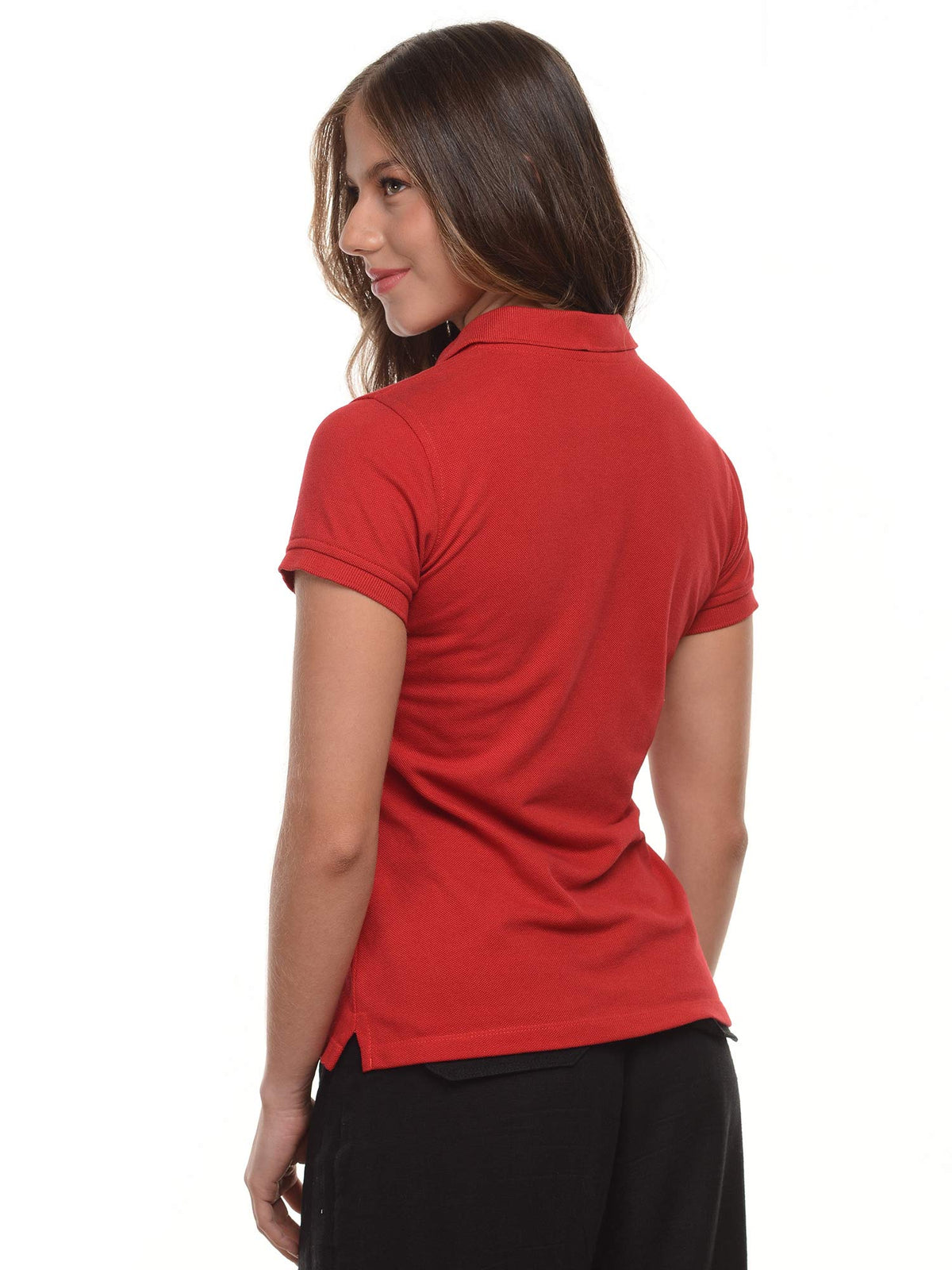 Polo mujer corte clásico rayas en algodón 215 g, vista 10 · Aritex Colombia