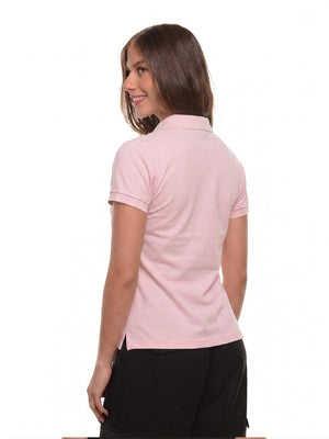 Polo mujer corte clásico rayas color rosa, vista 2 · Aritex Colombia