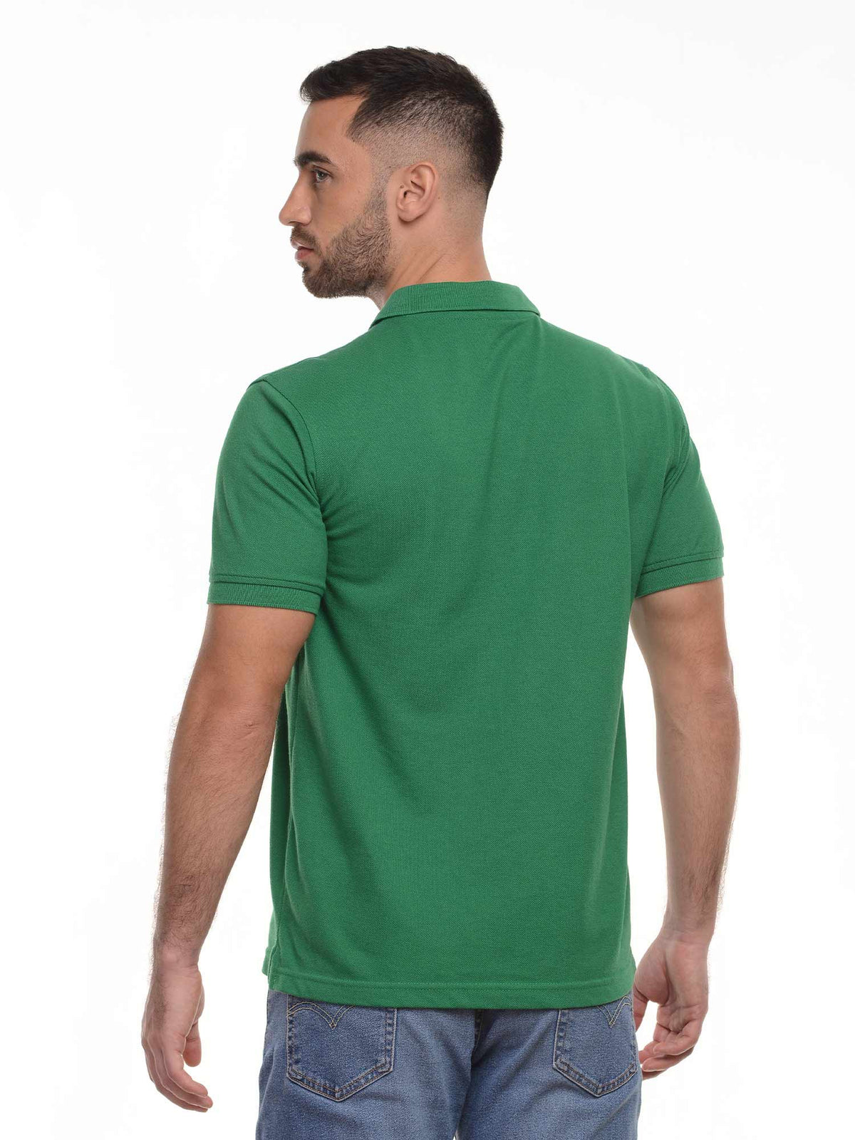 Polo hombre corte clásico rayas en algodón 215 g, vista 16 · Aritex Colombia