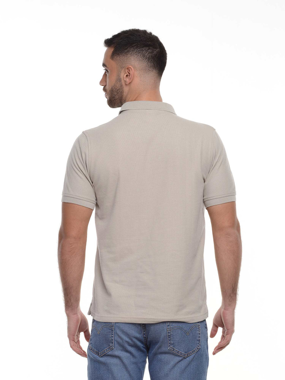 Polo hombre corte clásico rayas en algodón 215 g, vista 21 · Aritex Colombia