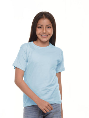 Camiseta niño básica fit natural en algodón 160 g, vista 23 · Aritex Colombia