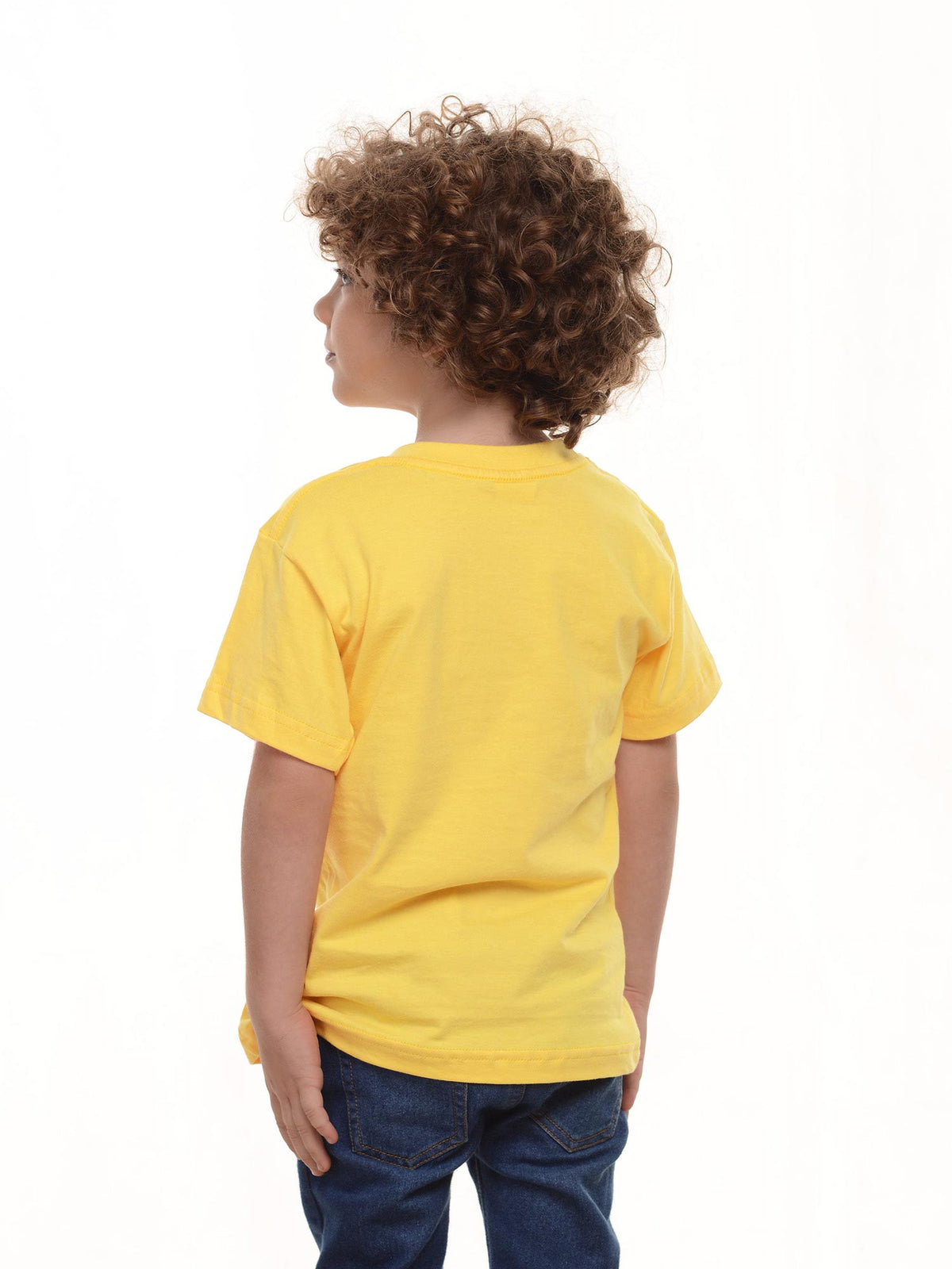 Camiseta niño básica fit natural en algodón 160 g, vista 12 · Aritex Colombia