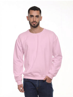 Buzo Unisex cuello redondo color rosa · Aritex Colombia