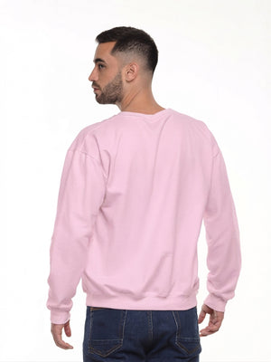 Buzo Unisex cuello redondo color rosa, vista 2 · Aritex Colombia