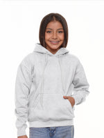Buzo niño con capucha color jasped claro · Aritex Colombia
