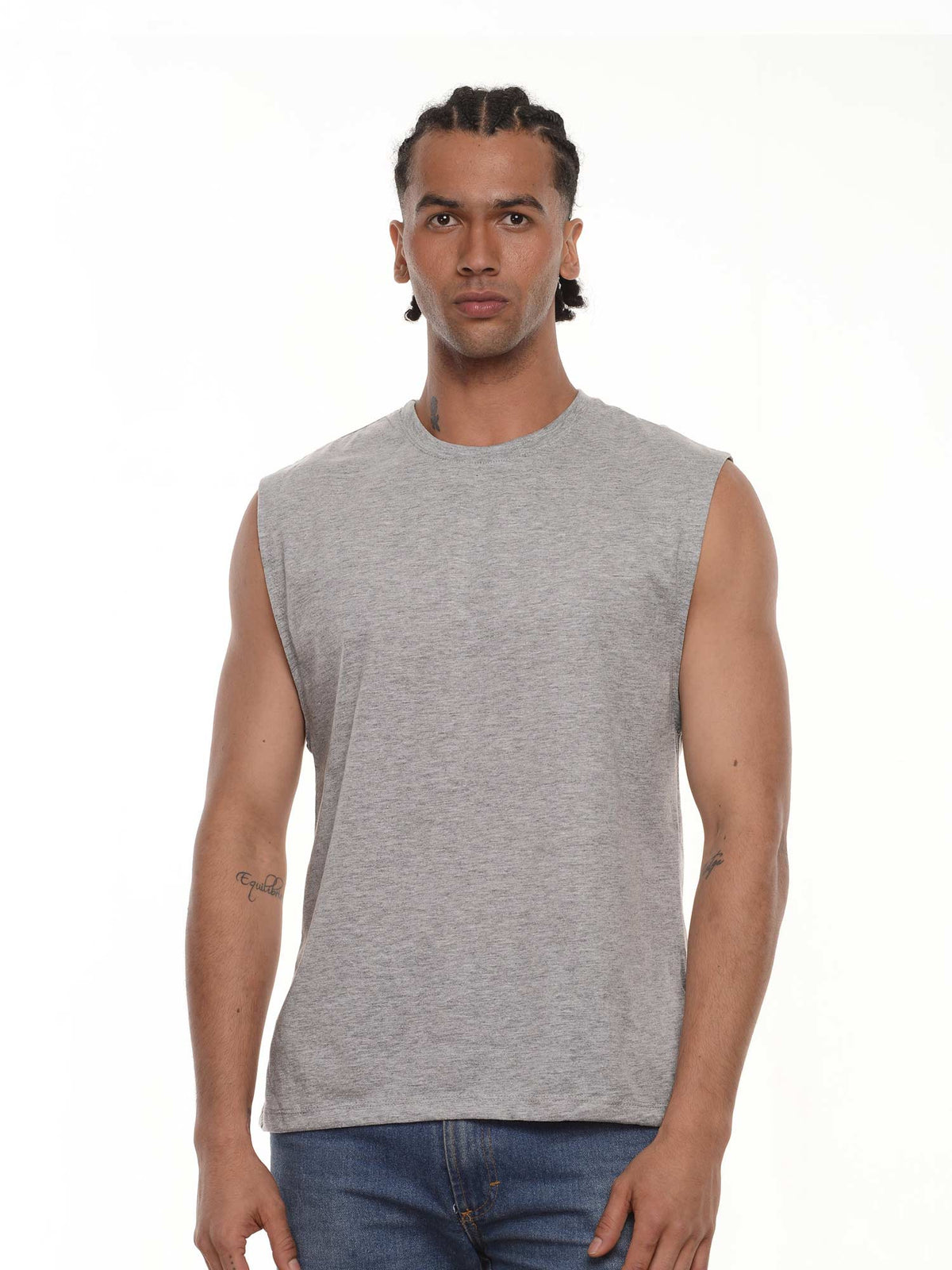 Camiseta hombre manga sisa color gris jasped · Aritex Colombia
