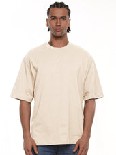 Camiseta hombre oversize 230g color vainilla · Aritex Colombia