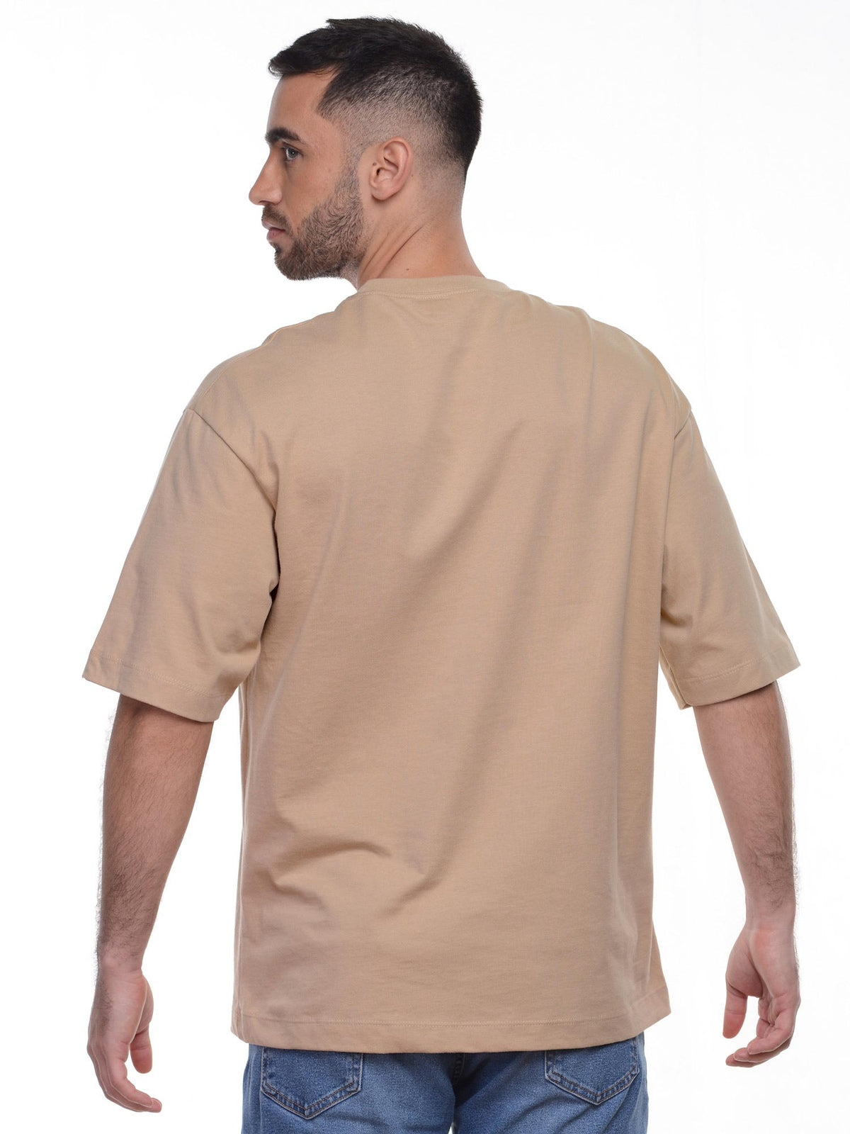 Camiseta hombre oversize 230g en algodón 230 g, vista 8 · Aritex Colombia