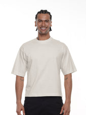 Camiseta hombre boxy fit color marfil · Aritex Colombia