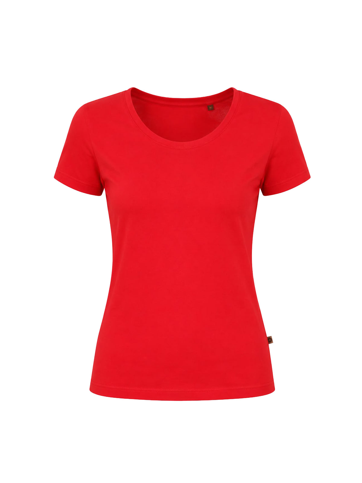 Blusa mujer slim fit sofia manga corta en algodón con elastano, vista 4 · Aritex Colombia