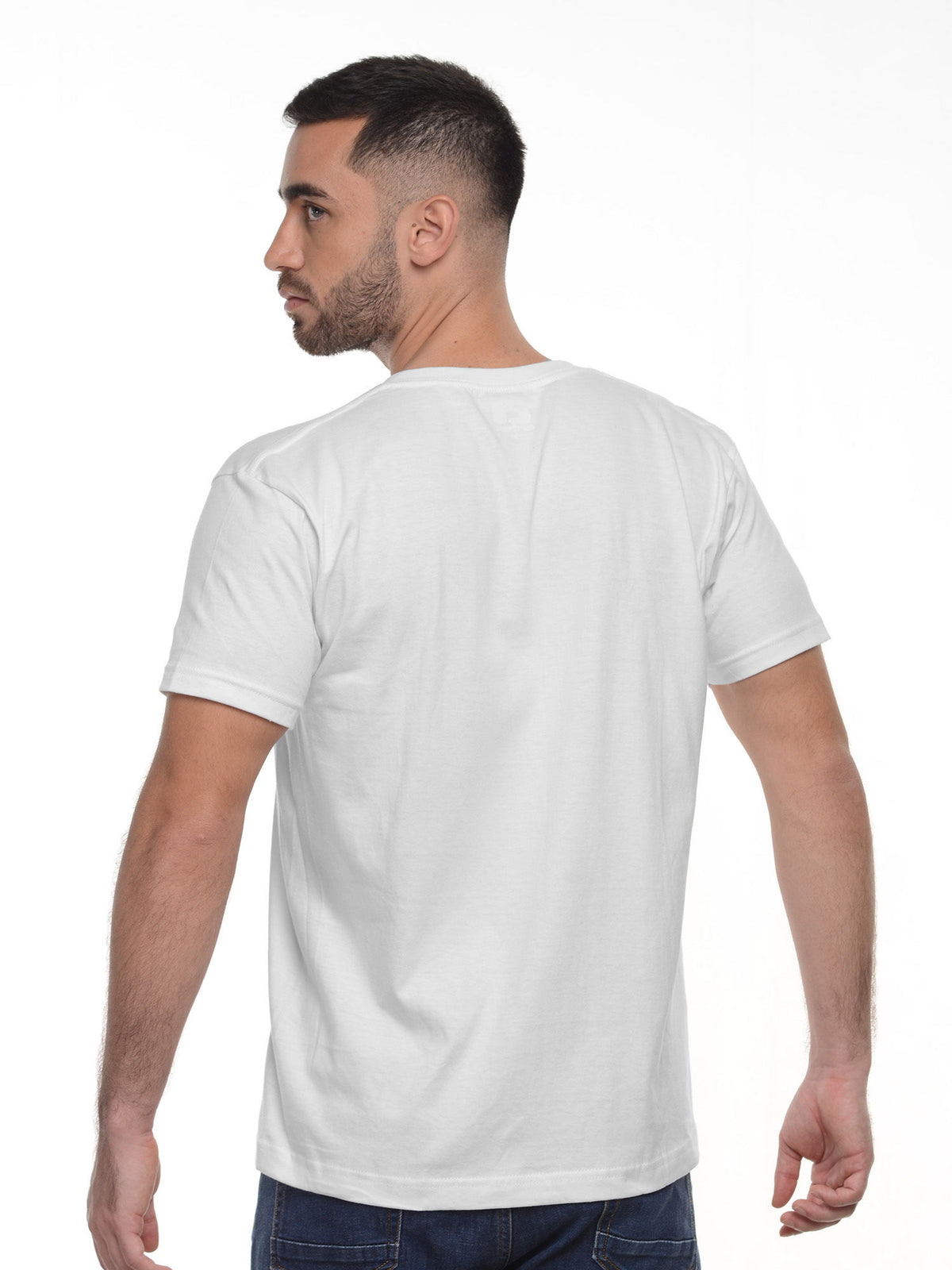 Camiseta interior cuello en V en algodón, vista 1 · Aritex Colombia