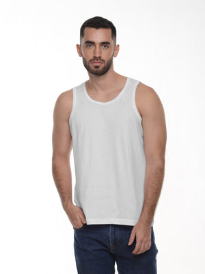 Camiseta interior esqueleto color blanco · Aritex Colombia
