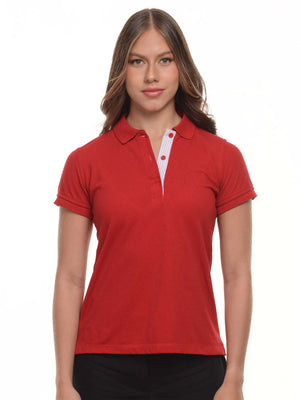 Polo mujer corte clásico rayas en algodón 215 g, vista 9 · Aritex Colombia