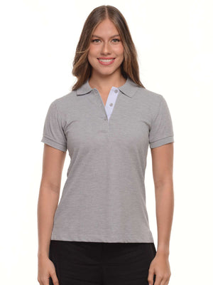 Polo mujer corte clásico rayas en algodón 215 g, vista 13 · Aritex Colombia