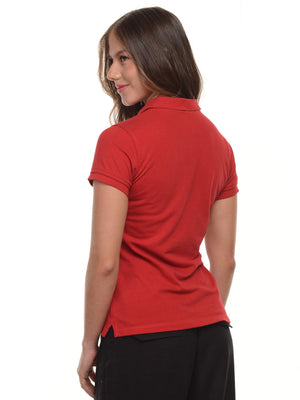 Polo mujer corte clásico rayas en algodón 215 g, vista 10 · Aritex Colombia