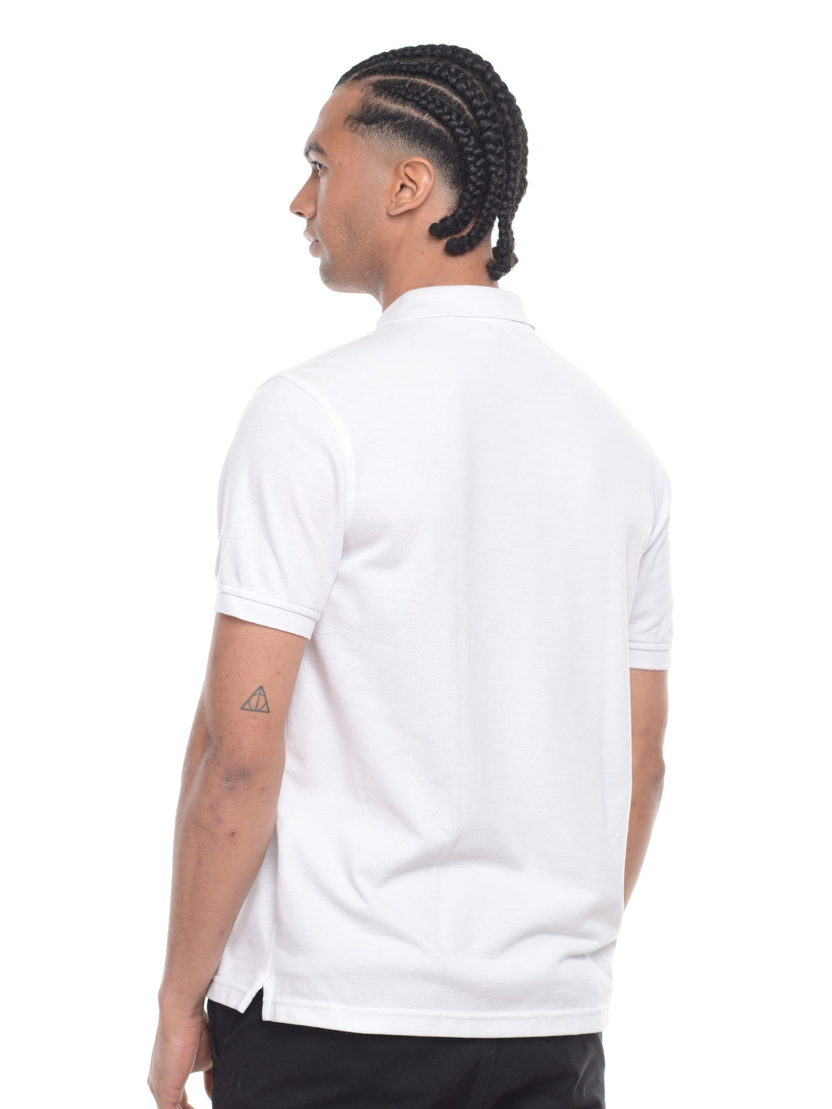 Polo hombre corte clásico rayas en algodón 215 g, vista 4 · Aritex Colombia