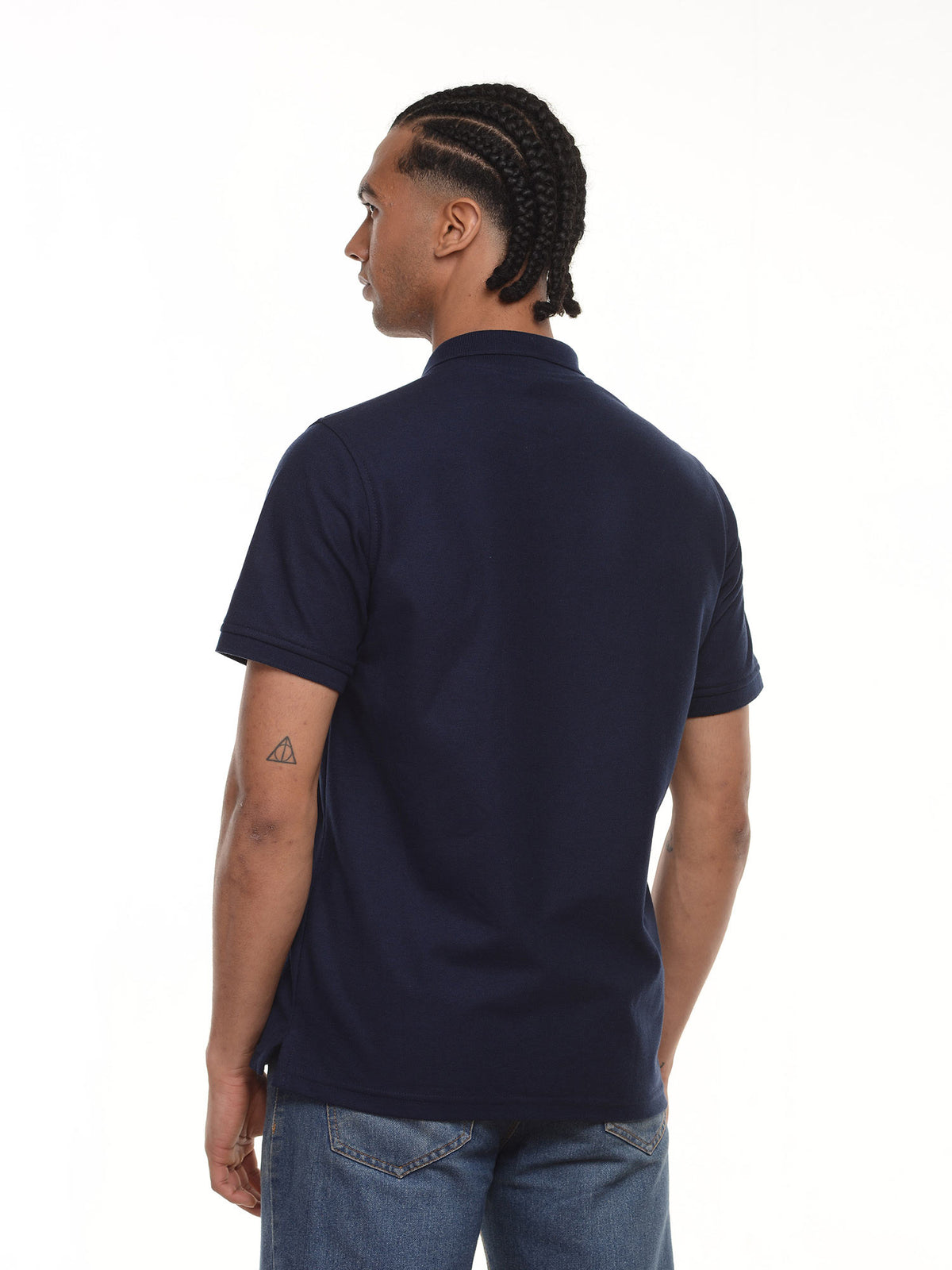 Polo hombre corte clásico rayas en algodón 215 g, vista 8 · Aritex Colombia