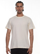 Camiseta hombre básica fit natural color vainilla · Aritex Colombia