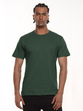 Camiseta hombre básica fit natural color verde militar · Aritex Colombia