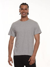 Camiseta hombre básica fit natural color gris jasped · Aritex Colombia
