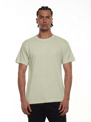 Camiseta hombre básica fit natural color kaky arena · Aritex Colombia