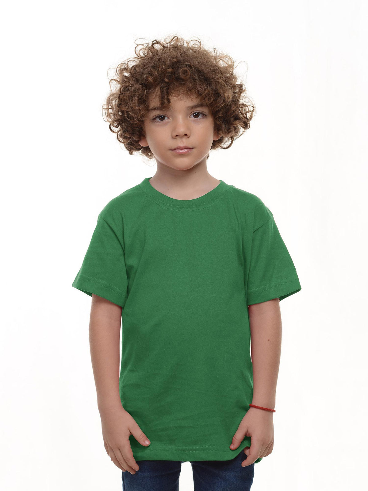 Camiseta niño básica fit natural en algodón 160 g, vista 9 · Aritex Colombia