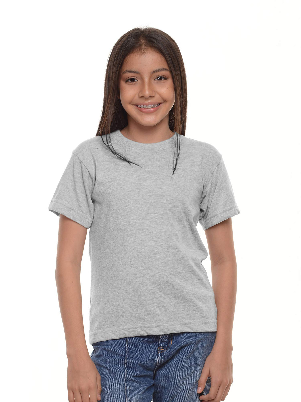 Camiseta niño básica fit natural en algodón 160 g, vista 13 · Aritex Colombia
