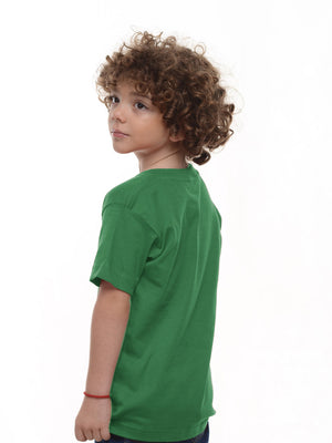Camiseta niño básica fit natural en algodón 160 g, vista 10 · Aritex Colombia