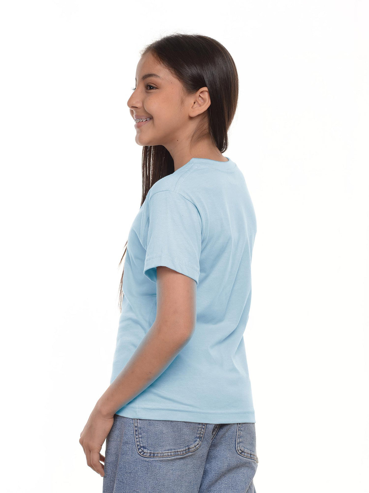 Camiseta niño básica fit natural en algodón 160 g, vista 24 · Aritex Colombia