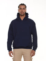 Buzo Unisex con capucha color azul navy · Aritex Colombia