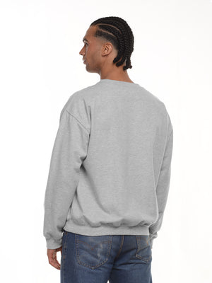 Buzo Unisex cuello redondo color jasped claro, vista 2 · Aritex Colombia