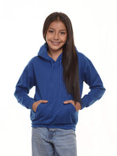 Buzo niño con capucha color azul rey · Aritex Colombia