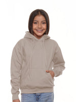 Buzo niño con capucha color nude · Aritex Colombia