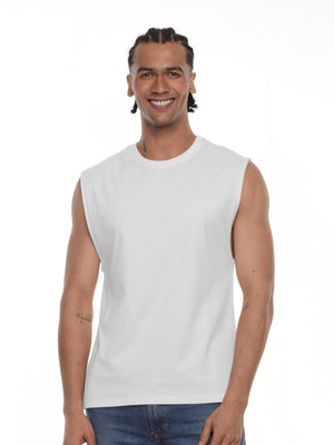 Camiseta hombre manga sisa color blanco · Aritex Colombia