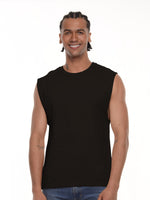 Camiseta hombre manga sisa color negro · Aritex Colombia