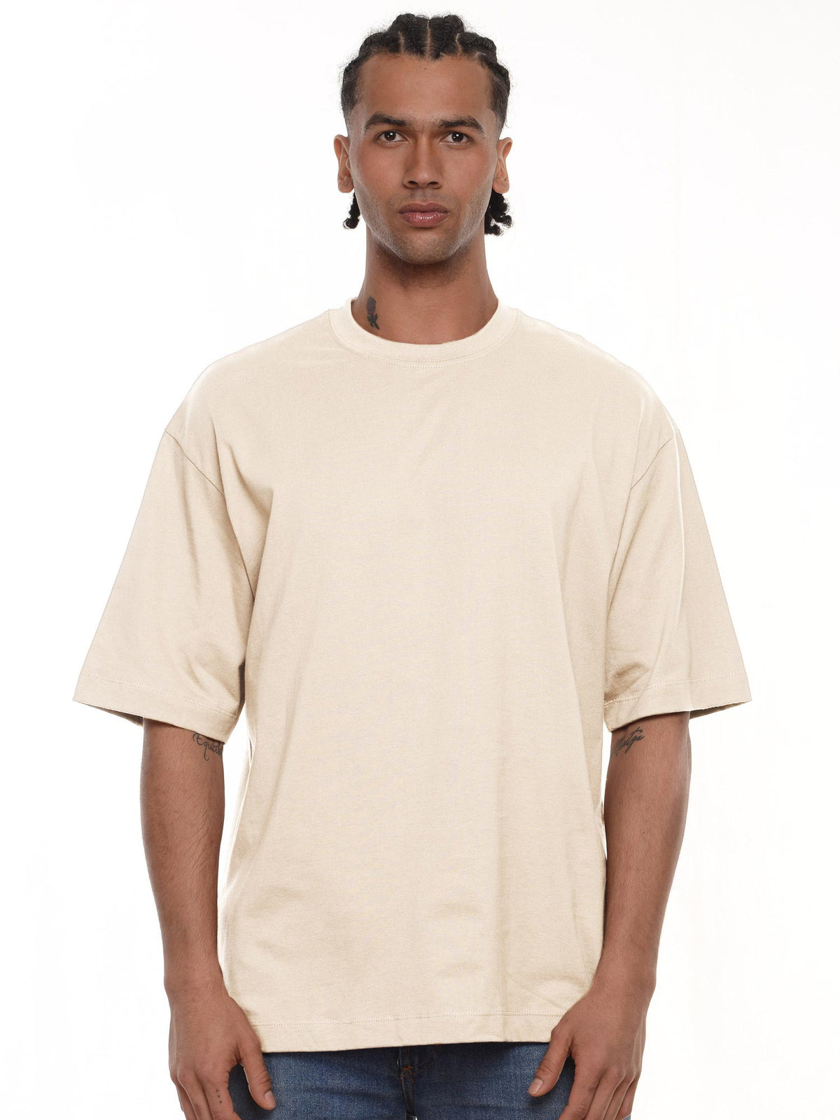 Camiseta hombre oversize 230g en algodón 230 g, vista 3 · Aritex Colombia