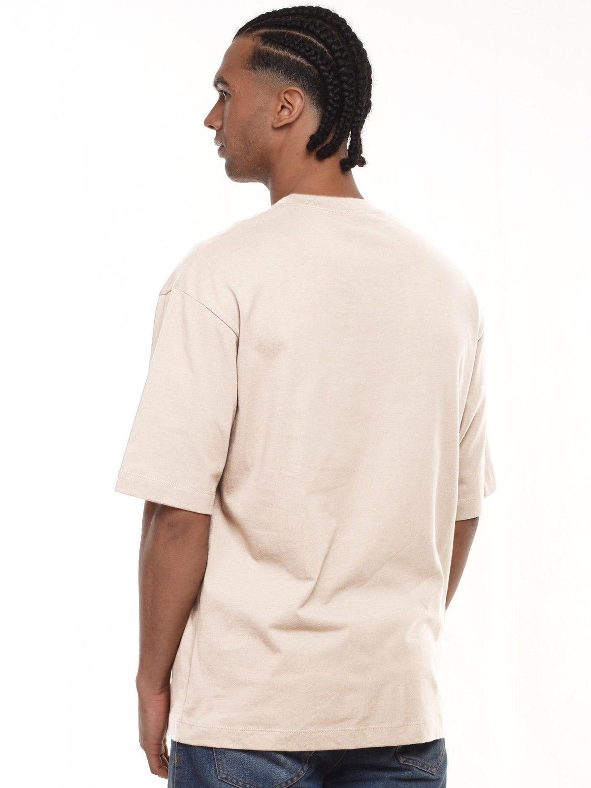 Camiseta hombre oversize 230g en algodón 230 g, vista 4 · Aritex Colombia