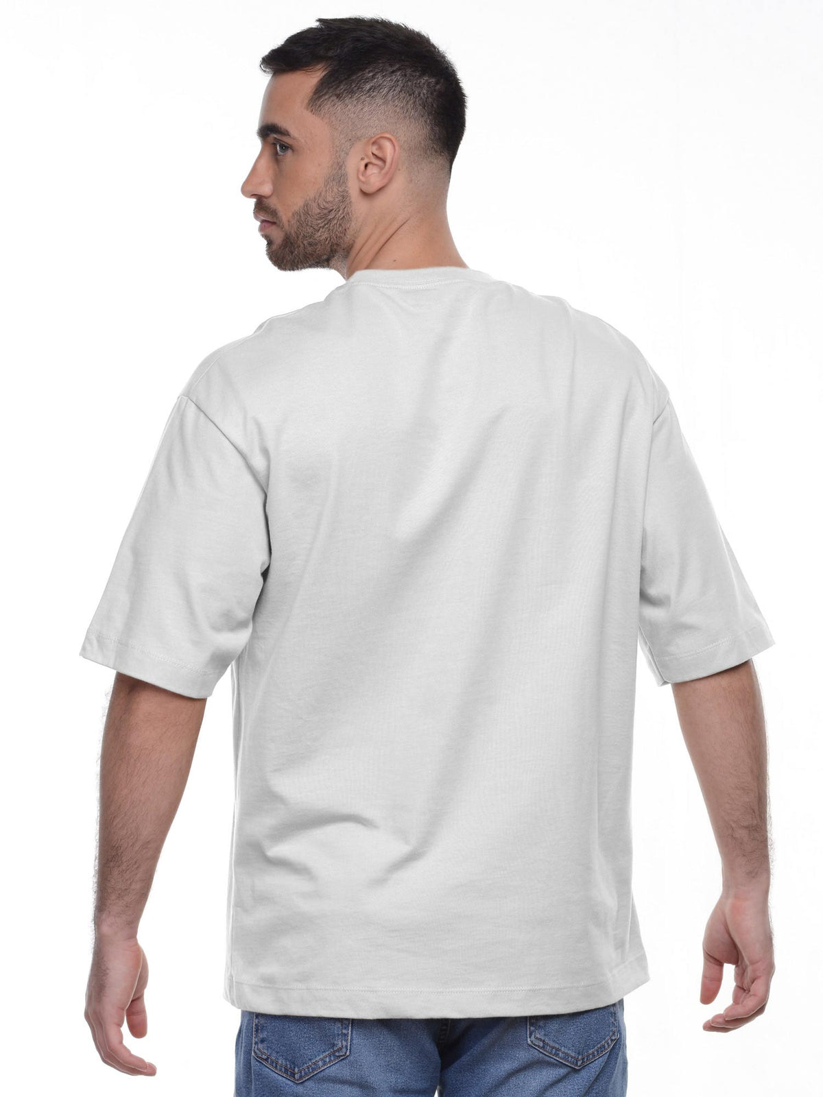 Camiseta hombre oversize 230g en algodón 230 g, vista 6 · Aritex Colombia